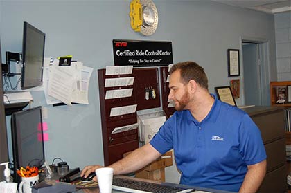 Front Desk at C & D Auto Care